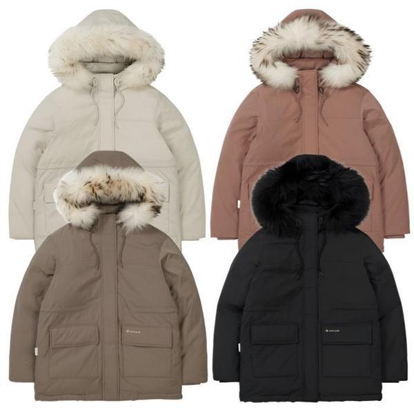 ランド 女性 フード ヘビー ダウン ジャケット_S24WWTDJ31_4種択1 (S41993636)