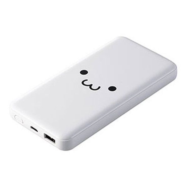 USB PD20Wモバイルバッテリー 10000mAh ホワイト DEC2810000WF