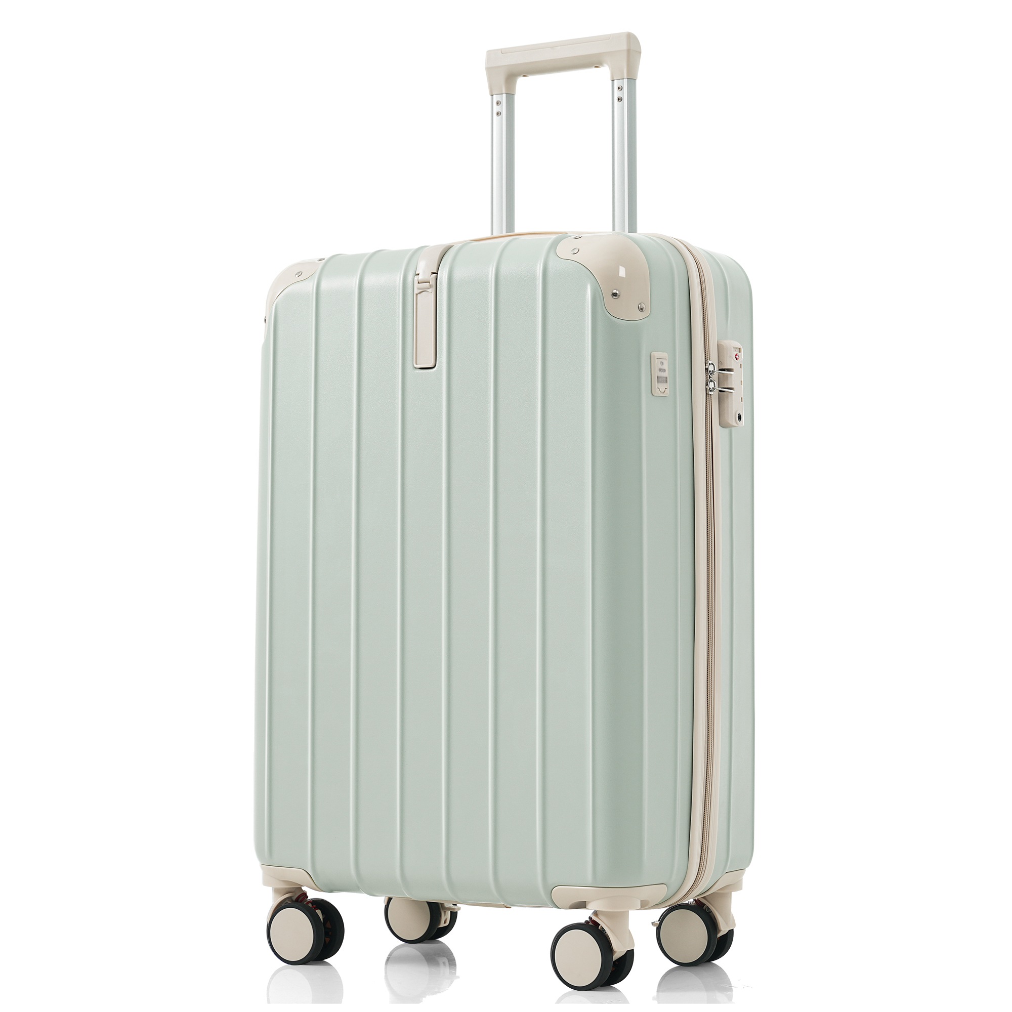 【国内発送】881スーツケース 機内持ち込み Sサイズ ダブルキャスター ストッパー付き フック USBポートスマホスタンド ドリンクホルダー TSAロック 海外 修学旅行 合宿 ビジネス出張 女性 4,957円