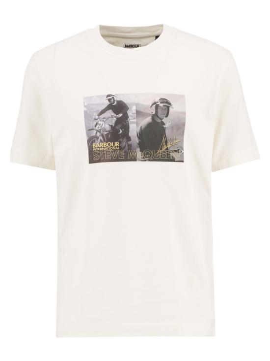 BARBOUR Men T-Shirts MTS1585 WH32 White