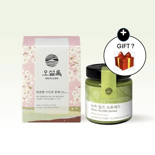 桜の香りいっぱいのオルレ10入り+緑茶ミルクスプレッド(ショッピングバッグ含む)