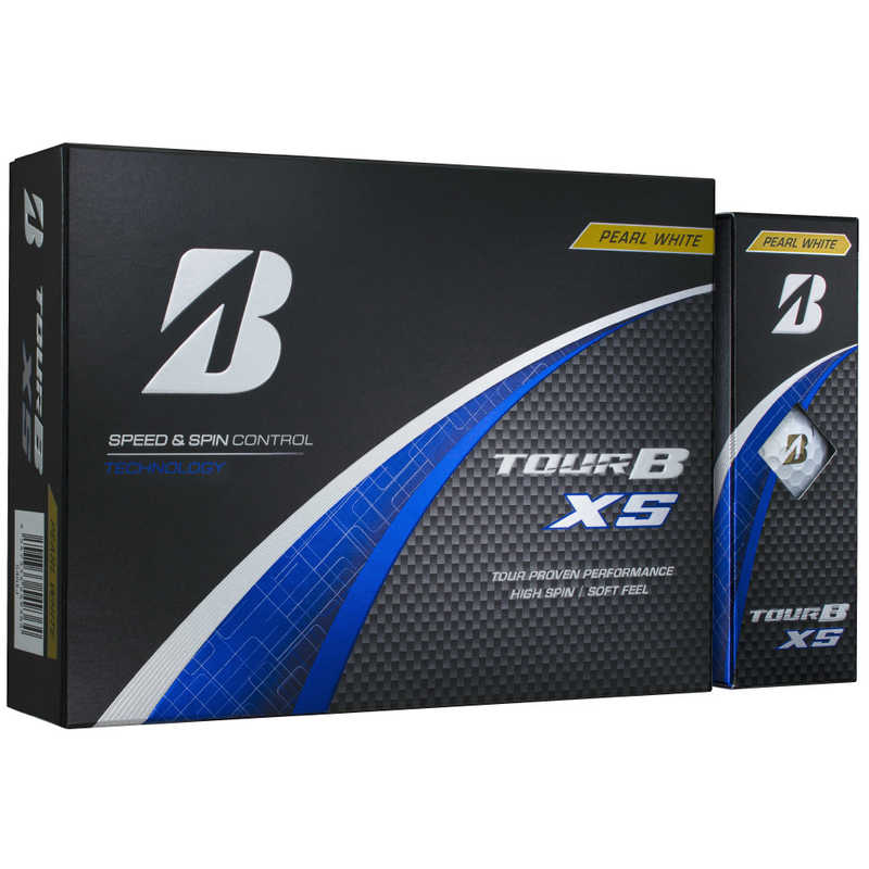 ブリヂストン　ゴルフボール TOUR B XS ツアービー・エックスエス [12球(1ダース)] パールホワイト 【返品交換不可】　S4GXJ 5,683円