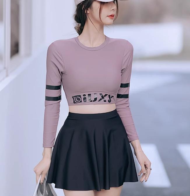 水着 レディース ファッション 夏 プール レジャー 海水浴 スポーツ ナイロン スパンデックス ポリエステル ボクサー ブリーフ 長袖 13,037円