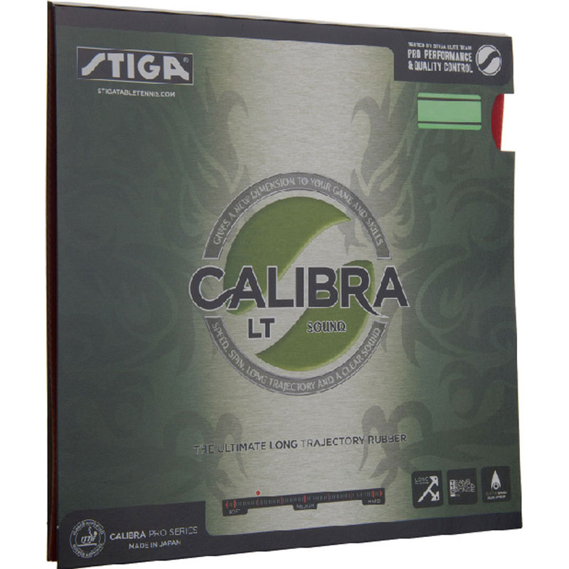 STIGA(スティガ) テンション系裏ソフトラバー CALIBRA LT SOUND(キャリブラ LT サウンド)レッド 特厚 卓球 ラバー (982723)