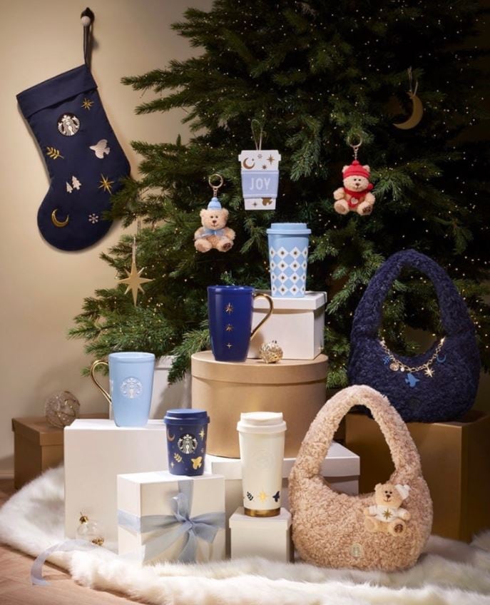 12月2日発売「韓国限定」スターバックスコリアー クリスマスの2次MDタンブラーマグバック 8,791円