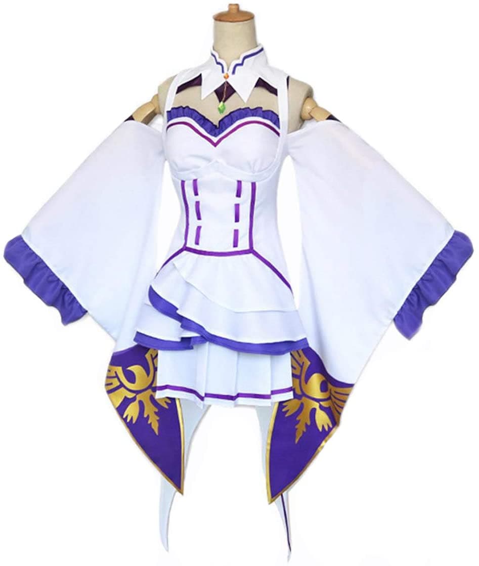 コスプレ衣装エミリア コスチュームゼロから始める異世界生活美少女ハロウィン アニメ キャラクター