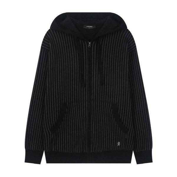 [] シェニール リブニット フード付きジップアップカーディガン (B254KC102P) [P003755747]