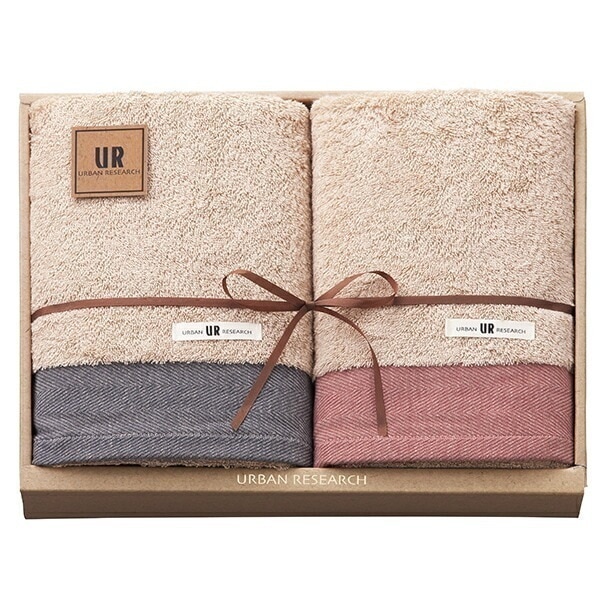 アーバンリサーチ バスタオル2P UR2350 出産 お祝い 結婚 内祝い お返し 御礼 香典返し 御供 志 詰め合わせ ギフトセット ご挨拶 快気祝い お彼岸 敬老の日