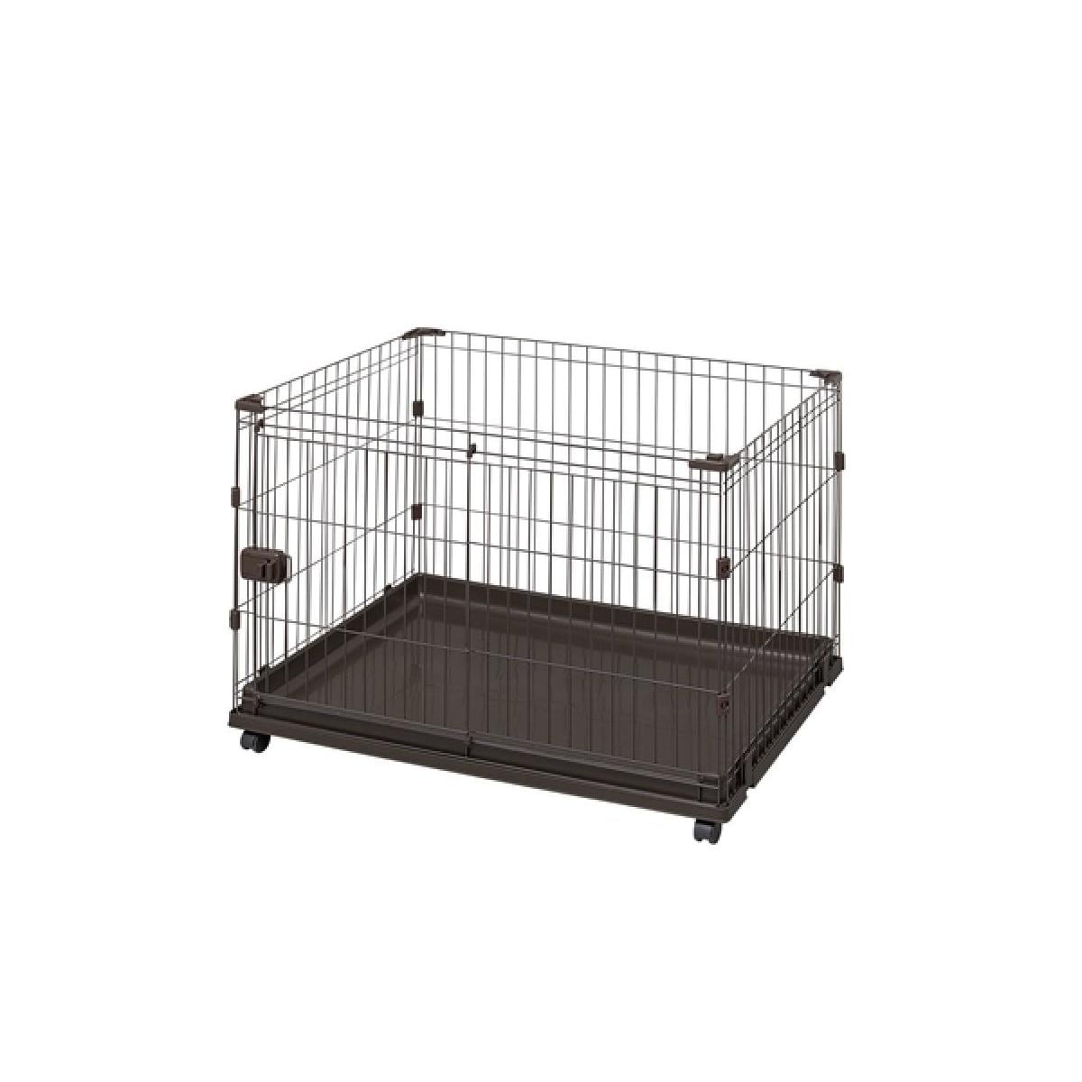 【I】【代引不可】アイリスオーヤマ コンビネーションサークル P-CS-930V ウォールナット【北海道・沖縄・離島不可】犬・猫兼用