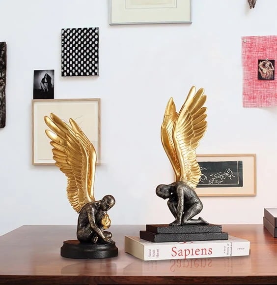 創造的なエンジェルシンプルなモダン装飾品 レジンクラフトオブジェクト