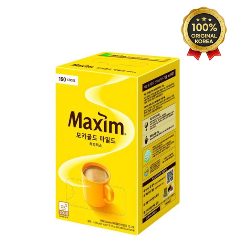 (正規品) モカゴールド マイルド コーヒーミックス 160個/韓国人気お菓子