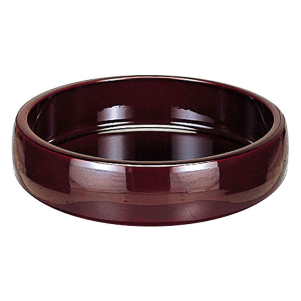 寿司桶 太鼓 尺5寸 全溜 毘沙門天塗 食器 組桶 業務用食器 45cm すし桶 寿司容器 太鼓型 10人前 出前 盛り込み お寿司 すし 鮨 入れ物 容器 器 皿 漆塗り