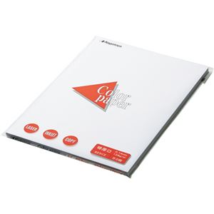 （まとめ） 長門屋商店 Color Paper B5 特厚口 白 ナ-4401 1冊（50枚） (×20セット)