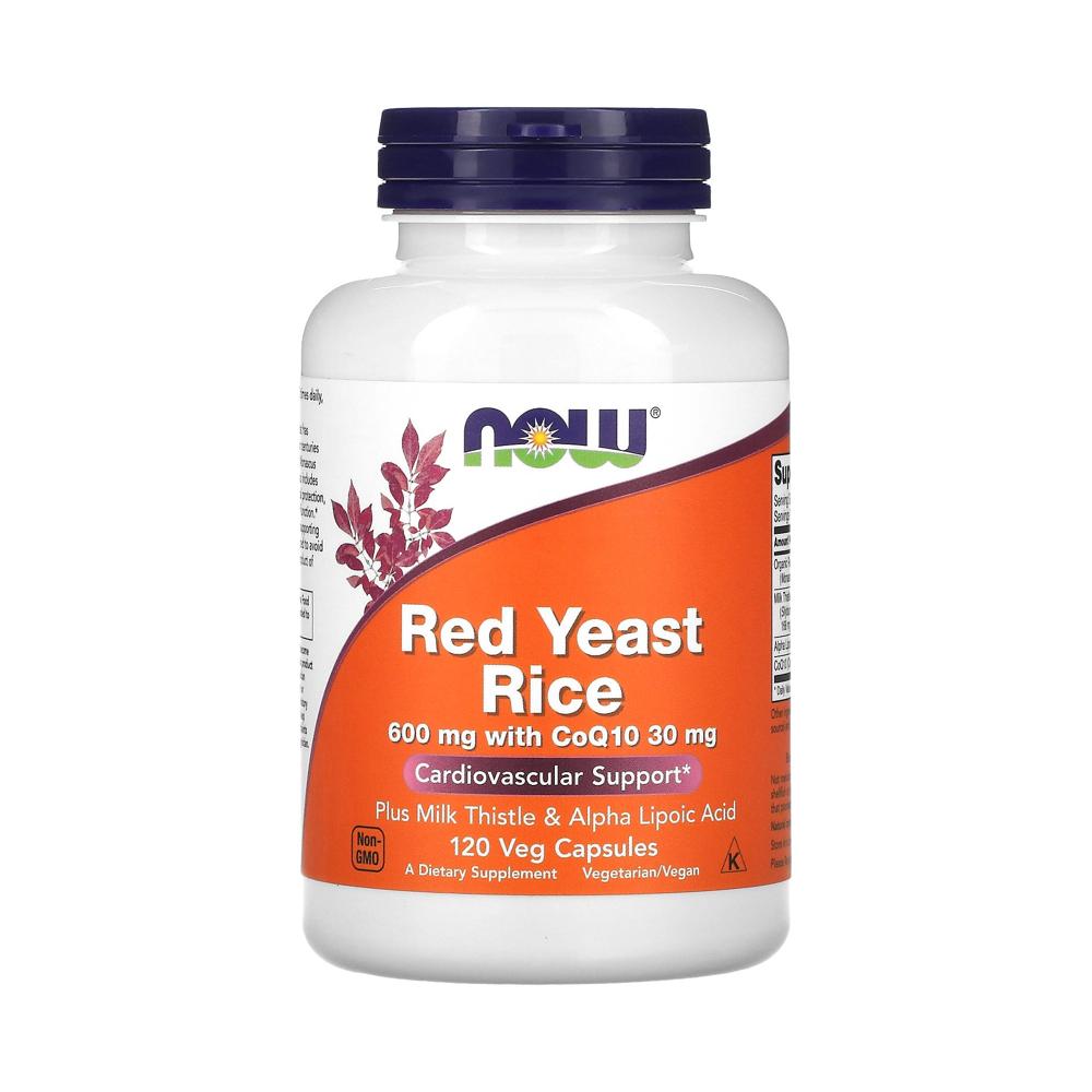 NOW Foods 紅麹米 植物性カプセル 120粒