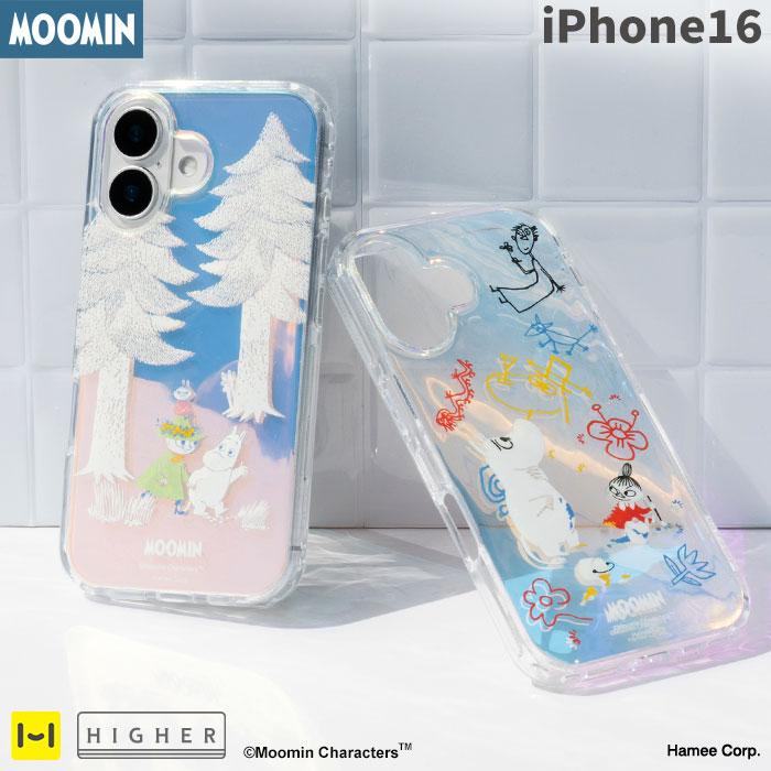 スーパー割引iPhone16 ケース ムーミン HIGHER アイフォン16 ケース アイフォン16ケース 耐衝撃 抗菌