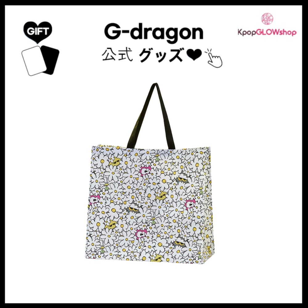 [公式] G-DRAGON OFFICIAL ジョアンフレンズ ZO&FRIENDS REUSABLE BAG 韓国正規品 (+非公式商品 トラッカーランダム プレゼント）