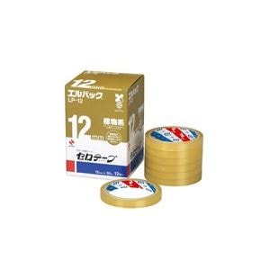 （まとめ）ニチバン セロテープ Lパック LP-12 12mm×35m 12巻(×2セット)