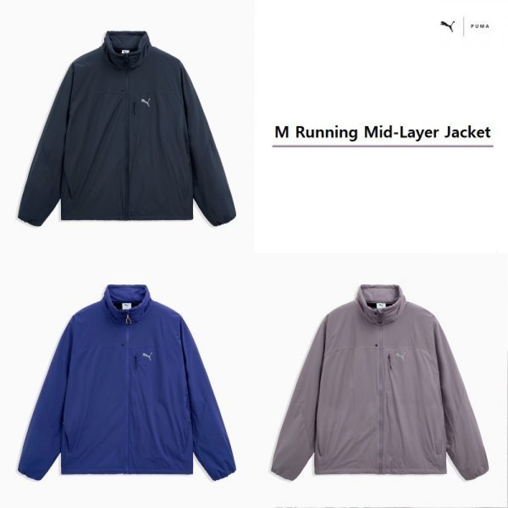 プーマランニングミッドレイヤージャケットM