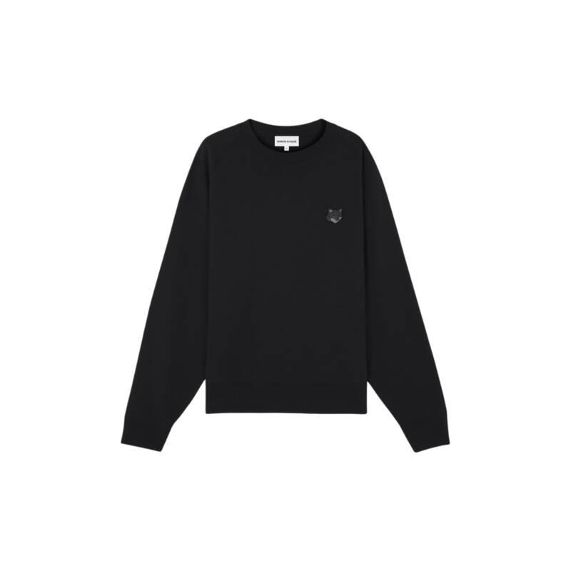 メゾン・キツネ MM00304KM0001 P199 ボールド・フォックス・ヘッド・パッチ メンズTシャツ