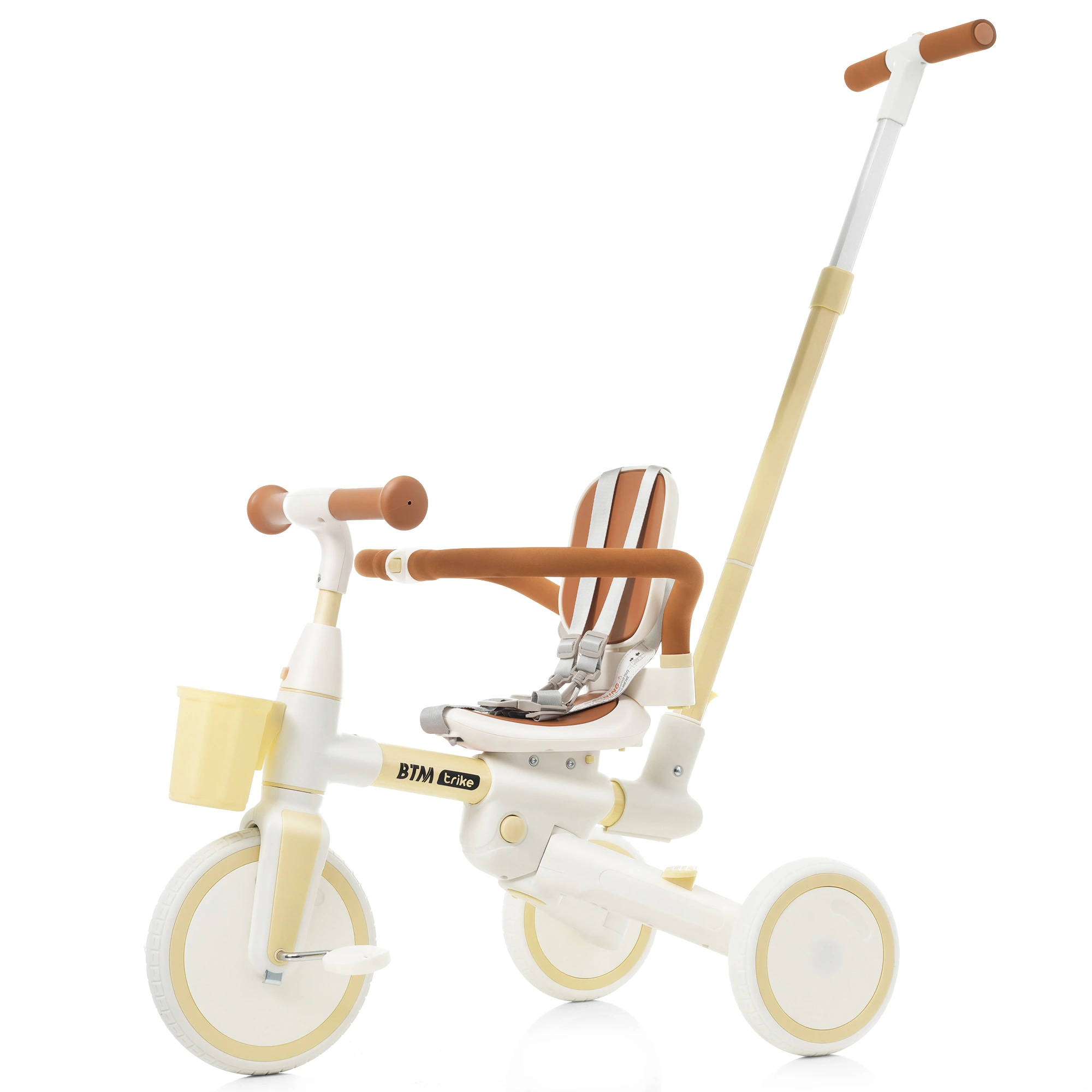 【国内在庫品 急速出荷】子供用三輪車 7in1 舵取り 多機能 手押し棒 カバー おしゃれ座面回転 自転車 キックバイク おもちゃ 誕生日 プレゼント こどもの日 お祝い クリスマス ギフト 1歳 2