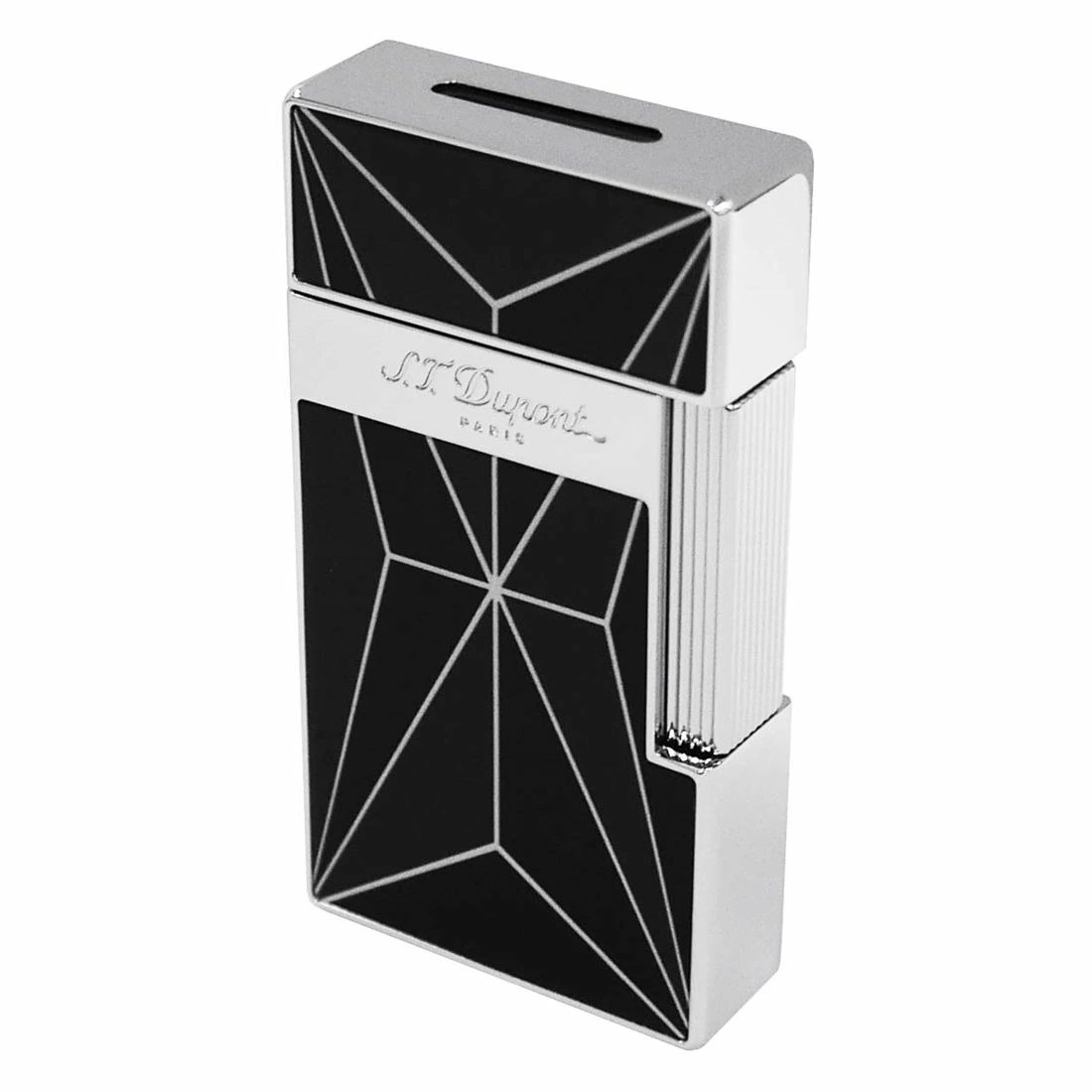 S.T.Dupont 25070 BIGGY エス・テー・デュポン ターボライター ビッギー トーチフレーム FIRE X ブラックラッカー×クロム /取寄品
