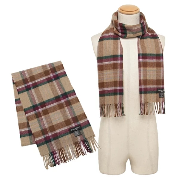 ストール ベージュ マルチカラー メンズ レディース ユニセックス LXK 51975