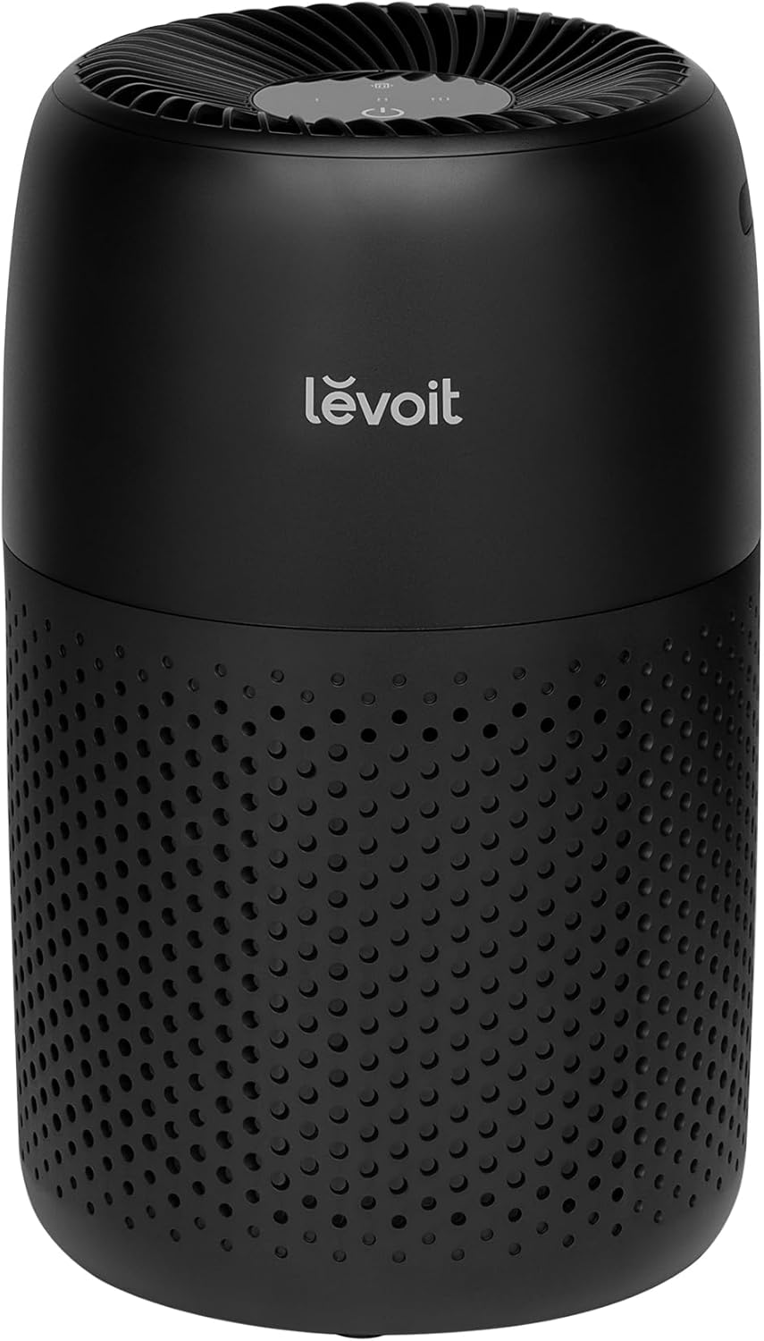 Levoit (レボイト) 空気清浄機 小型モデル 12畳 卓上 軽量 アロマ対応 脱臭 Core Mini ブラック