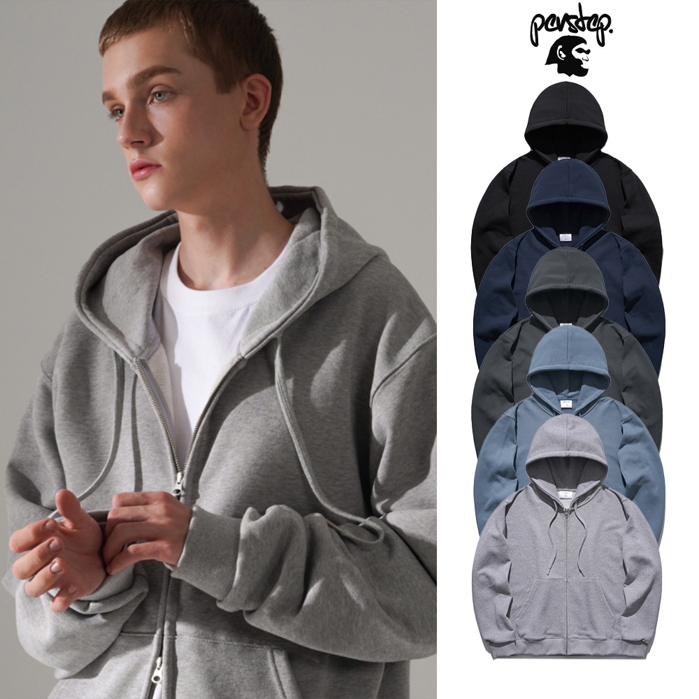 [PERSTEP] NORMAL UP HOODIE ZIP UP