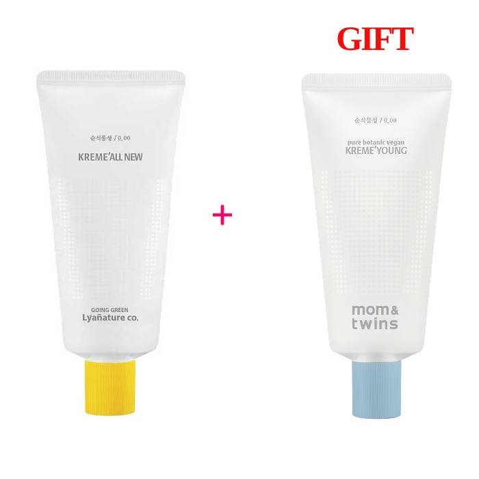 (cream young 70g進呈) 【イヨンエの無添加スキンケア】リアネイチャー クリーム オール ニュー70g (Lyanature serum in cream)