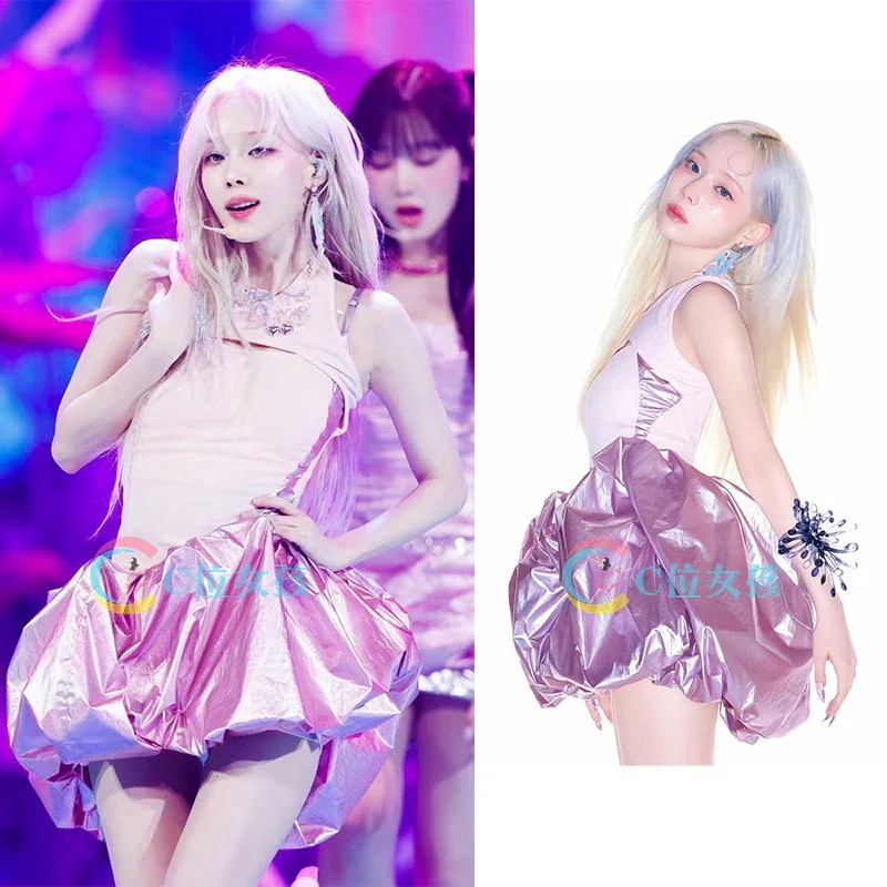 aespaとジン・ミンジン超星ポップ衣装ダンスジャズステージ衣装