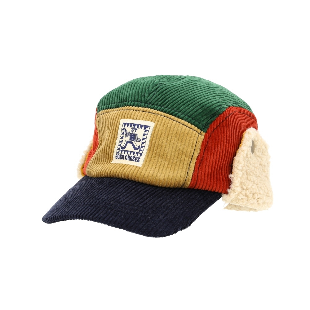 ボボ ショーズ ミスター ペンシル コーデュロイ ウィンター イヤーマフキャップ B225AI033