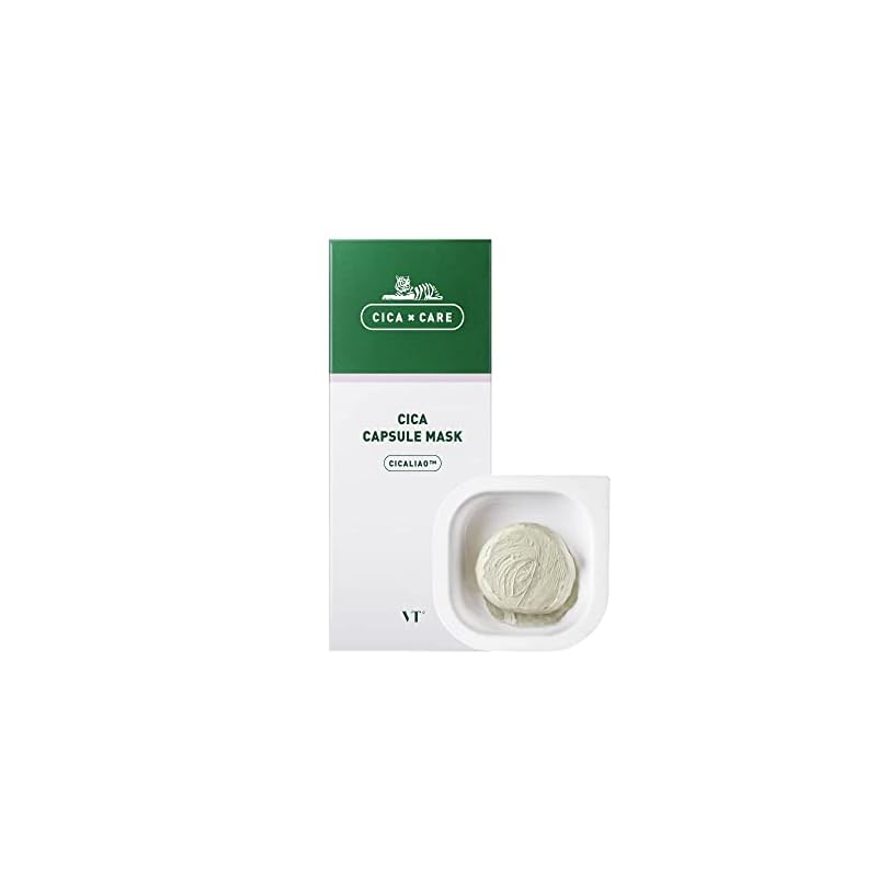 VTCOSMETICS(ブイティコスメテックス) シカ カプセルマスク 7.5g 10個 乾燥肌 敏感肌 泥パック クレイマスク