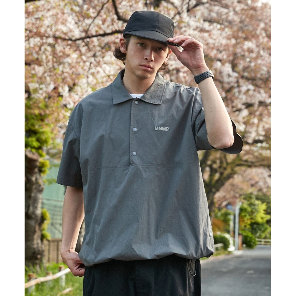 MINIMALPROJECT ステディウーブン半袖Tシャツ MPK300 [DARK GRAY]