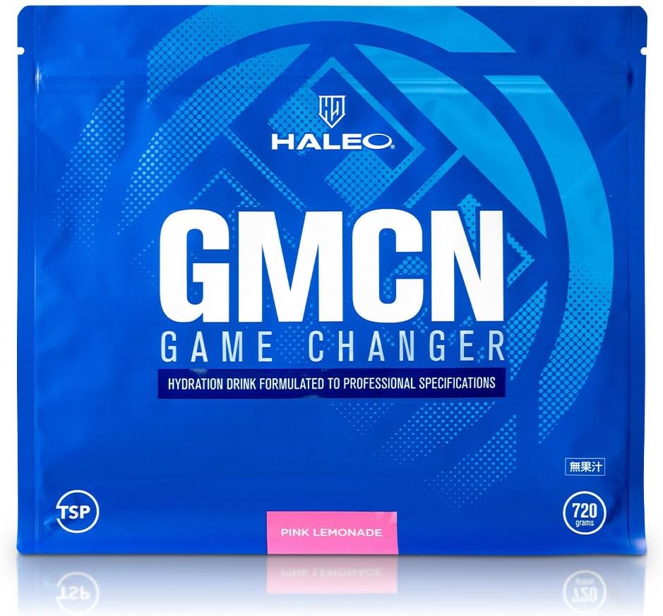 HALEOHALEO スポーツドリンク 粉末 GAME CHANGER(ゲームチェンジャー) マルトデキストリン カフェイン テアニン 厳選11種成分 電解質 水分補給 レモネード風味
