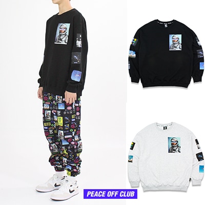 スペースグラフィック_セーターシャツ