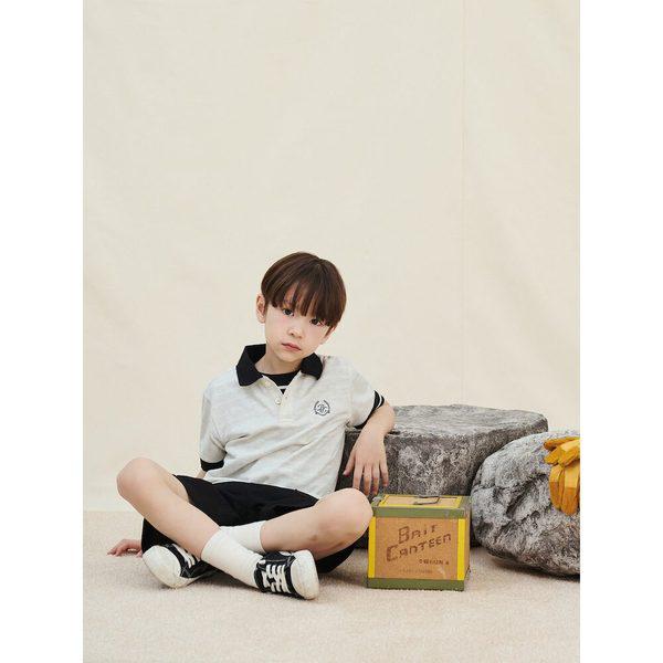 [BEANPOLE KIDS] ピケ半袖上下セット ベージュ (BI5342U12A)