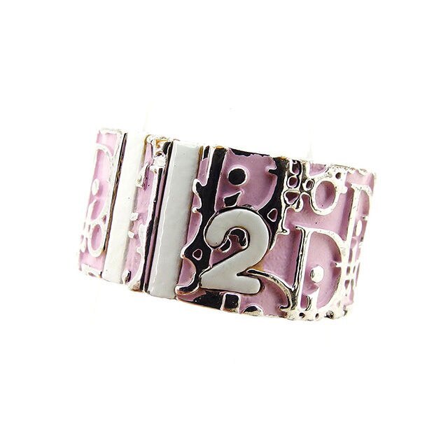 指輪 リング トロッター ピンク シルバー 中古