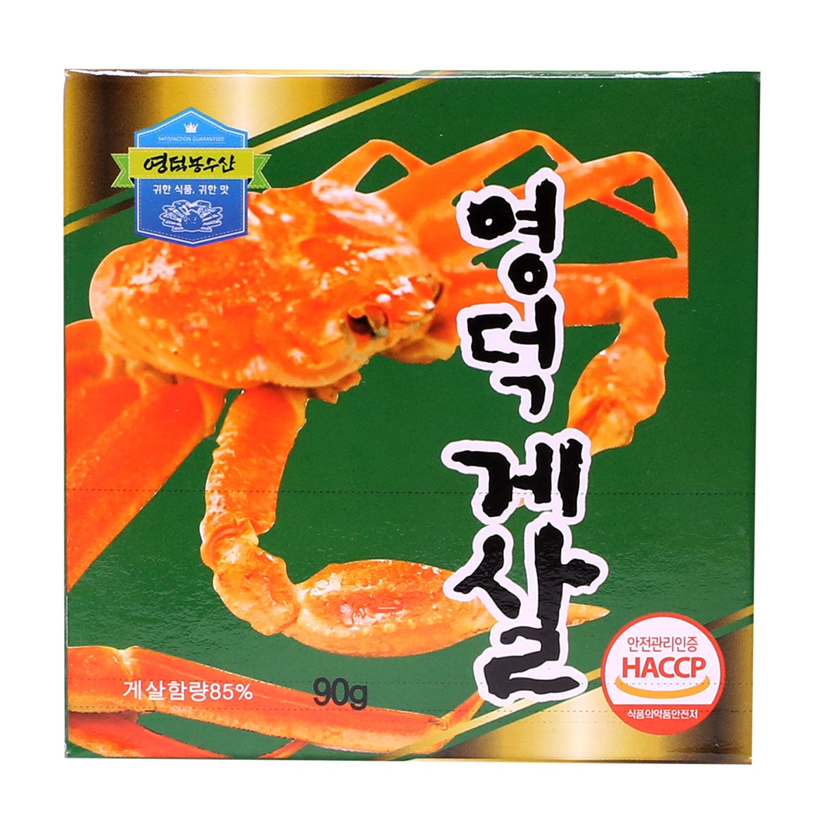 韓国-KFOOD-K MEAL-盈徳 カニ身 90g x 4缶