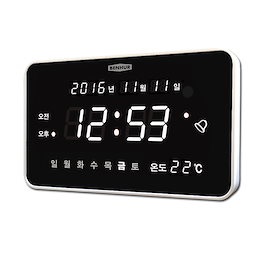 ベンハーデジタル壁掛け時計HB-102 +スタンド/ good design /短納期