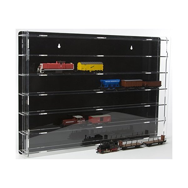 SORA OO / HO-Gauge Model Railway Display Case with black back-panel 並行輸入品