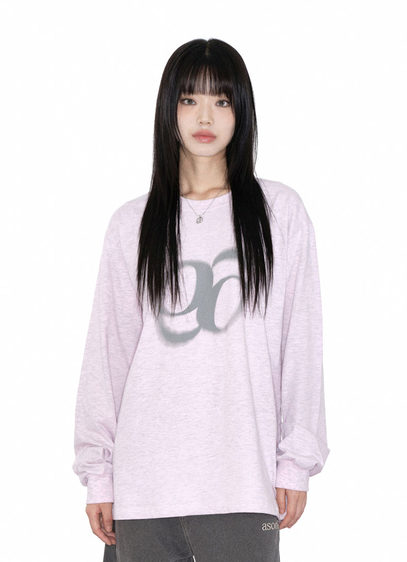 【AS"ON】 BEBE LONG SLEEVE / BABYPINK 正規品