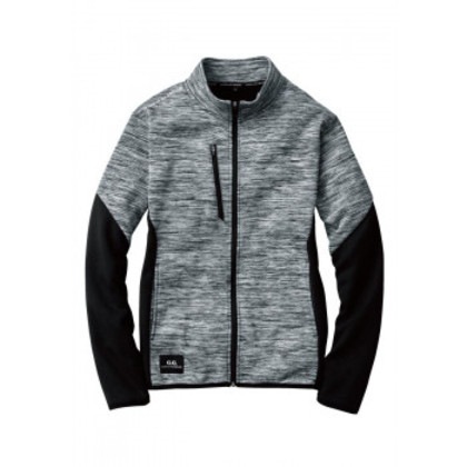 桑和 7544-00 ストレッチ軽防寒ブルゾン LLサイズ グレー(7) G.G.