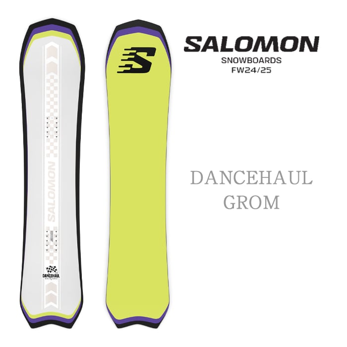 新品未使用 24-25 SALOMON BOARD DANCEHAUL GROM 125cm安心保証 即日発送 土日祝発送OK 100