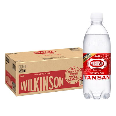 他サイト： アサヒ飲料 ウィルキンソン タンサン 500ml×32本 [炭酸水]の商品画像