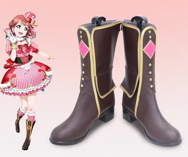 F4726 ラブライブ！虹ヶ咲 アズナ（AZUNA） 上原あゆむ コスプレシューズ / コスプレ靴