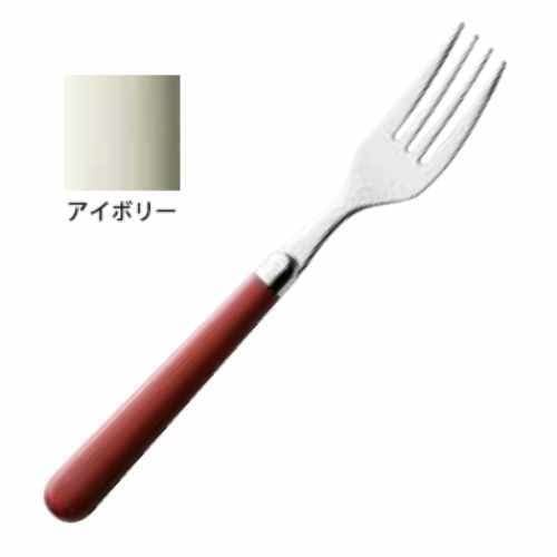 日本製 Japan トラッドカトラリー アイボリー デザートフォーク 402038 [xまとめ買い12]