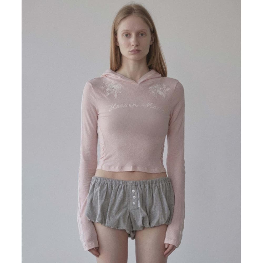 スカルプター Rose Angora Hoodie Tee Peach Fuzz SC24A230PK 5,710円