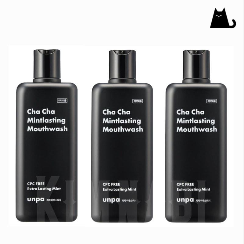 チャチャ ミントラスティング マウスウォッシュ 300ml*3個/口腔清潔剤/口腔ケア/うがい / ミントの香り 5,233円