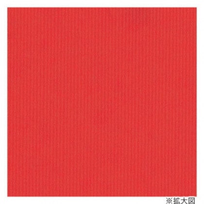 シモジマ HEIKO(ヘイコー) 002418759 包装紙 半才 筋無地 赤 100枚入