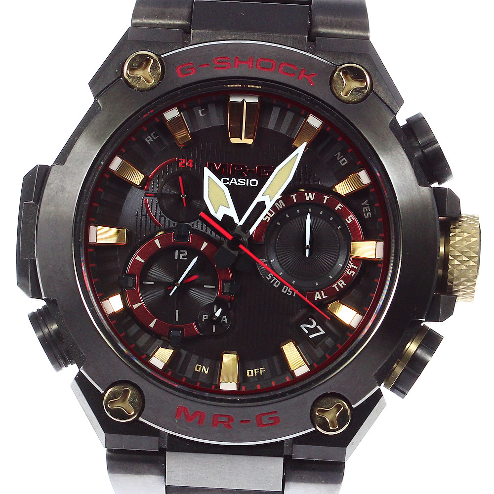 カシオ CASIO MRG-B2000B-1A4JR G-SHOCK MR-G 赤備え ソーラー電波 メンズ 美品 箱保証書付き_791785【中古】